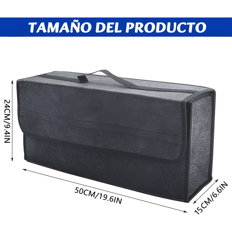 BOLSA ALMACENAMIENTO AUTOMOVIL ORGANIZADOR DE MALETERO  #839 - 1