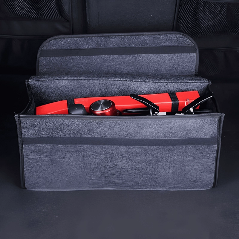 BOLSO MALETIN ORGANIZADOR ALFOMBRA MALETERO AUTO 50X16X24CM - 1