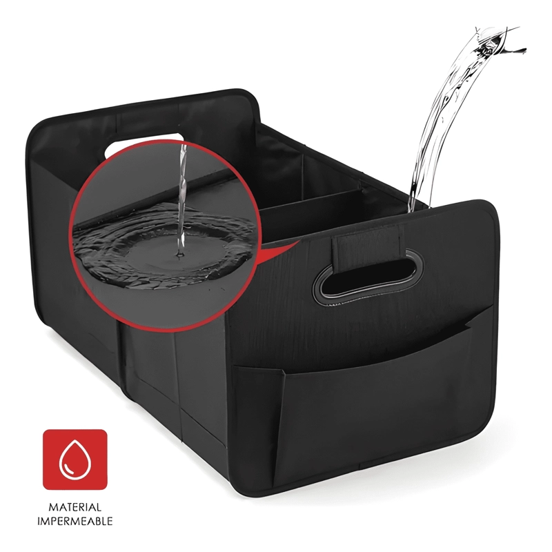 CAJA ORGANIZADORA DE MALETA AUTO BOLSO MALETERO PLEGABL #743 - 4