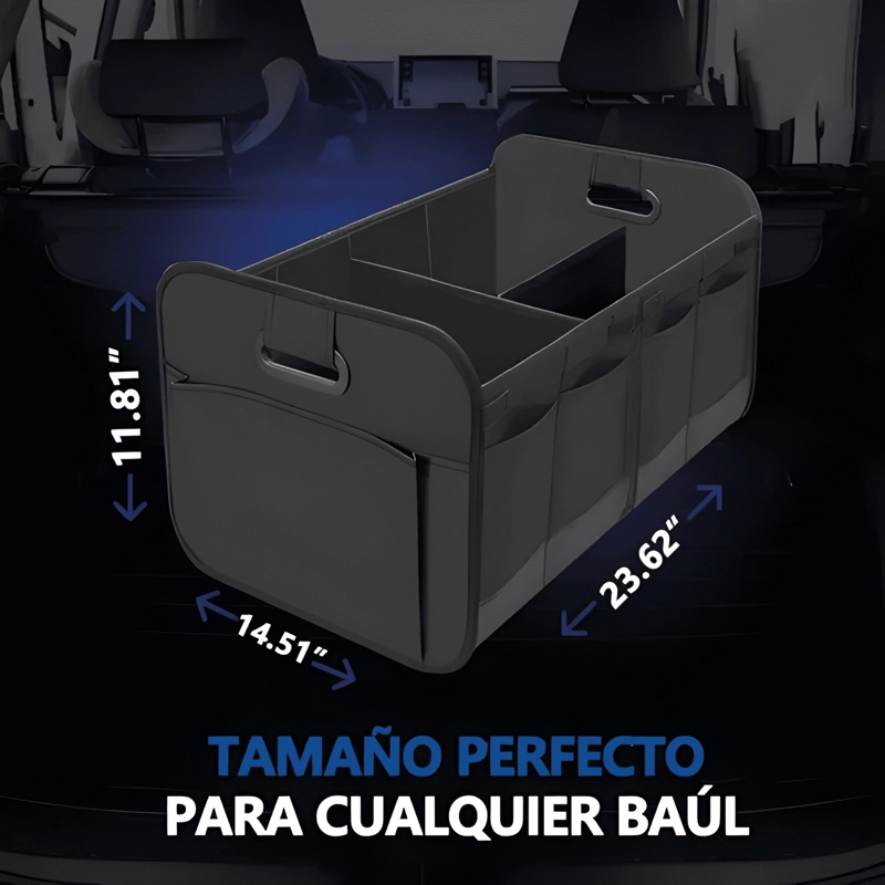 CAJA ORGANIZADORA DE MALETA AUTO BOLSO MALETERO PLEGABL #008 - 1