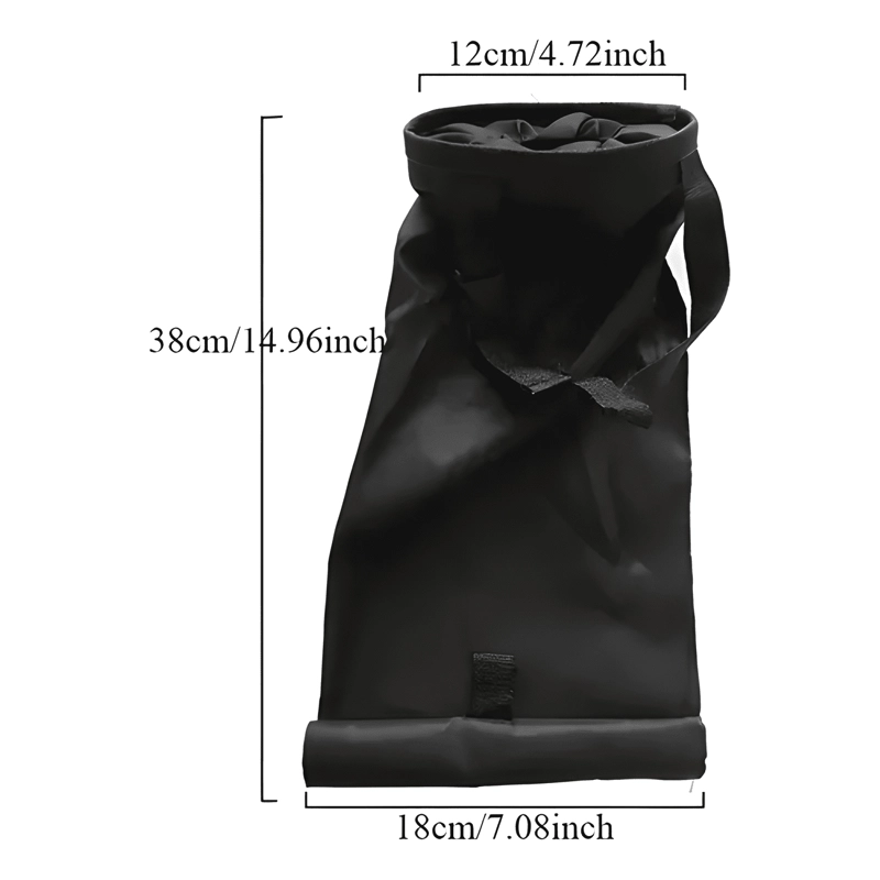 3 PIEZAS BASURERO DE AUTO/ORGANIZADOR HIGIENE DE SANITARIO - 1