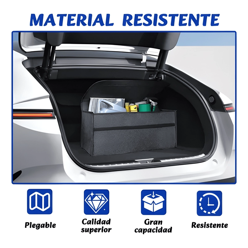 BOLSA ALMACENAMIENTO AUTOMOVIL ORGANIZADOR DE MALETERO  #930 - 2