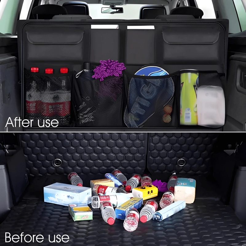 ORGANIZADOR MALETERO COCHE ASIENTO TRASERO COLGANTE #965 - 1
