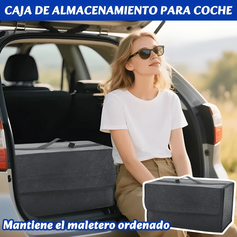 BOLSA ALMACENAMIENTO AUTOMOVIL ORGANIZADOR DE MALETERO COCHE - 3