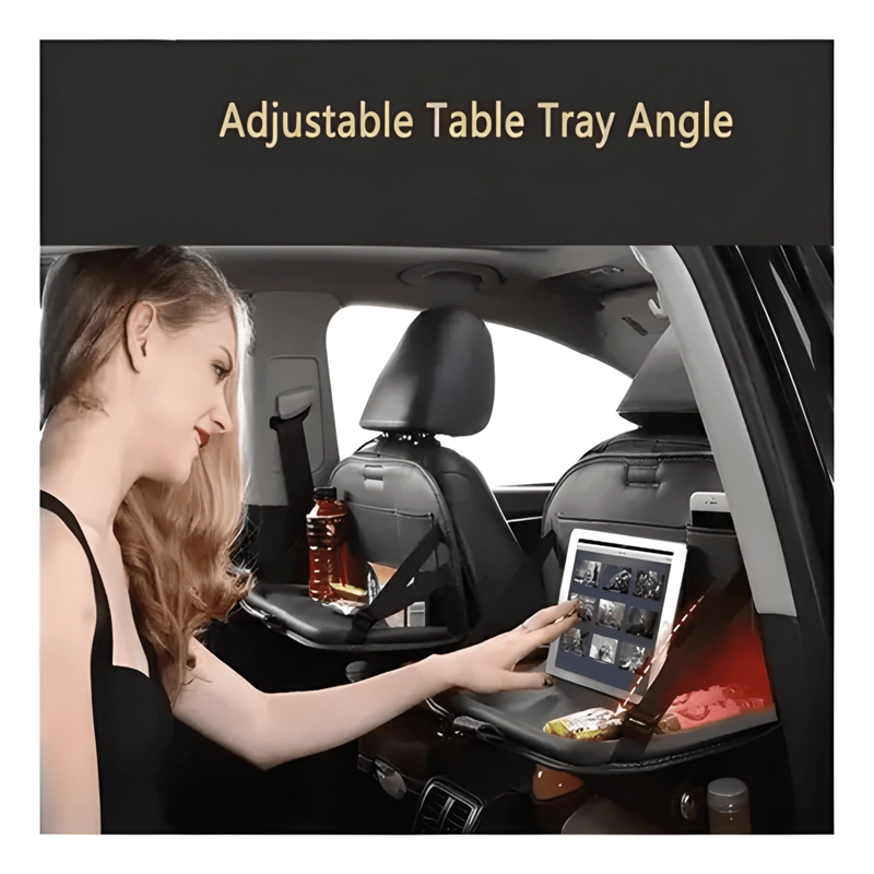 2X ORGANIZADOR AUTO RESPALDO ASIENTO PORTAVASOS - 1