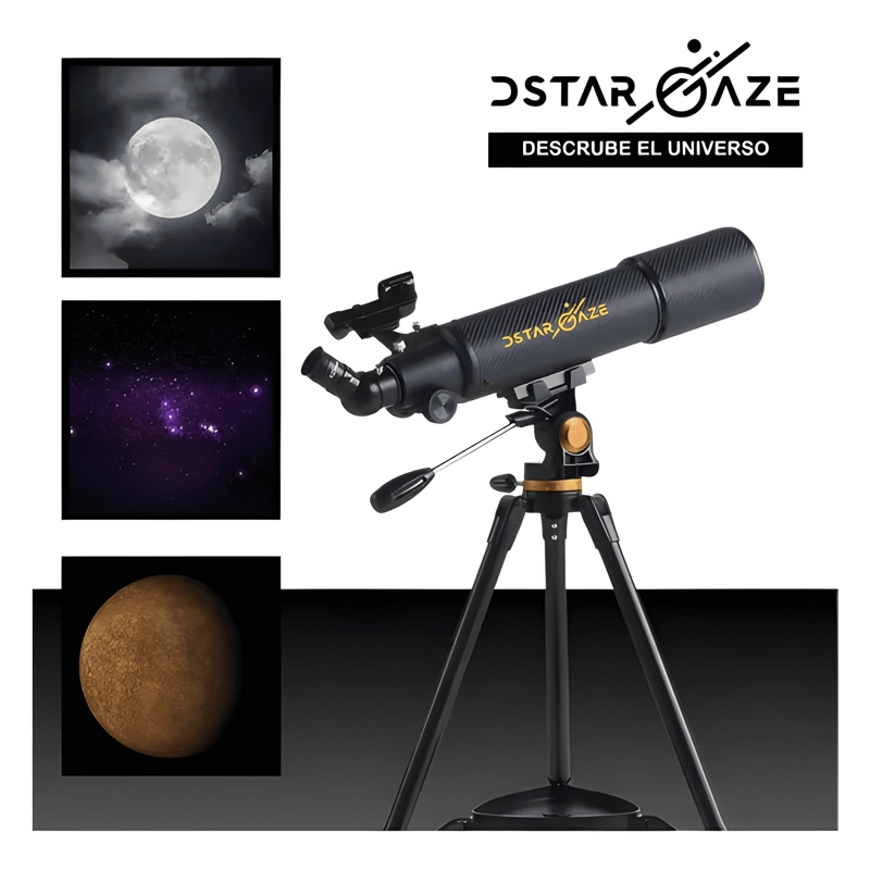 TELESCOPIO ASTRONOMICO PROFESIONAL 50080M PLUS NEGRO - 3