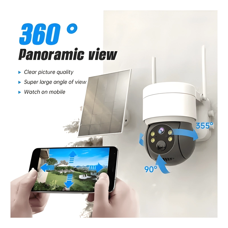 CAMARA DOMO EXTERIOR LYLU 5G SOLAR INALAMBRICA FULL HD - 2