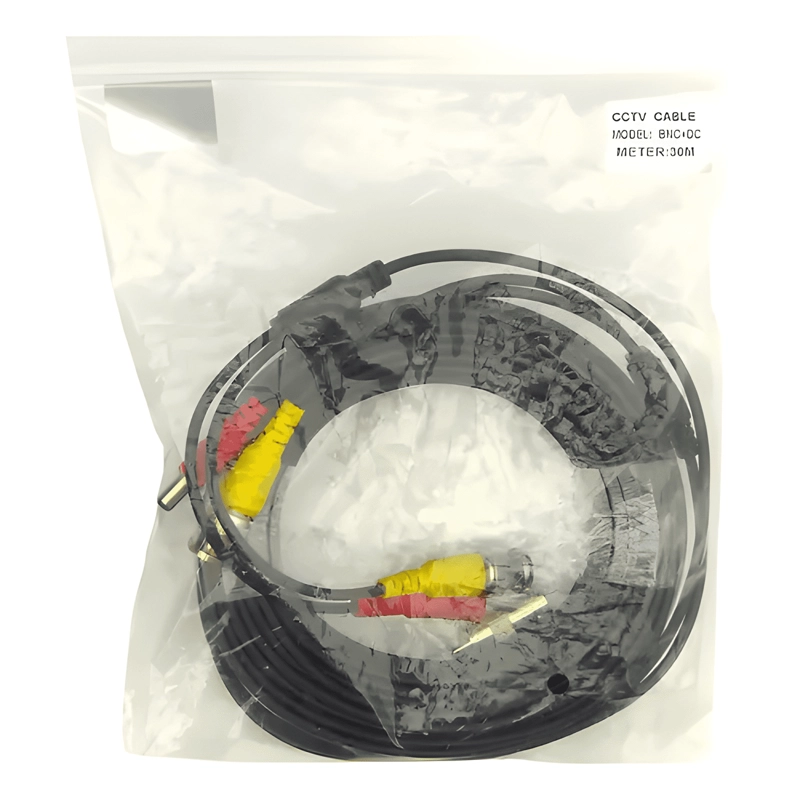 CABLE PARA CAMARA DE VIGILANCIA, 30 METROS BNC+DC - 2