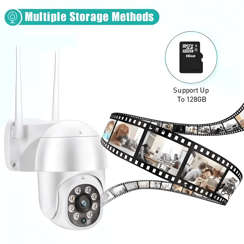 SMART CAMARA IP WIFI ALARMA EXTERIOR ANTI AGUA IP66 / 221028 - 1