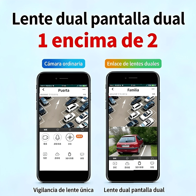 CAMARA DE SEGURIDAD WIFI EXTERIOR,CAMARA VIGILANCIA 360° - 4