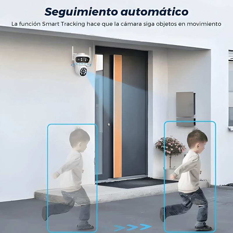 CAMARA DE SEGURIDAD ANBERX A9QQ EXTERIOR WIFI 15MP 3 BLANCO - 4
