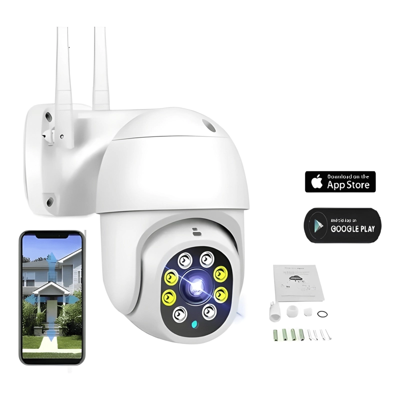 PACK X2 CAMARA IP WIFI EXTERIOR 1080P INALAMBRICA HD PLUS - 2