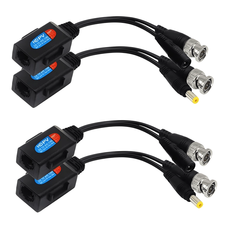 BALUN RJ45 A BNC CAMARAS HD SEGURIDAD CCTV / CRISOL TECNO - 2