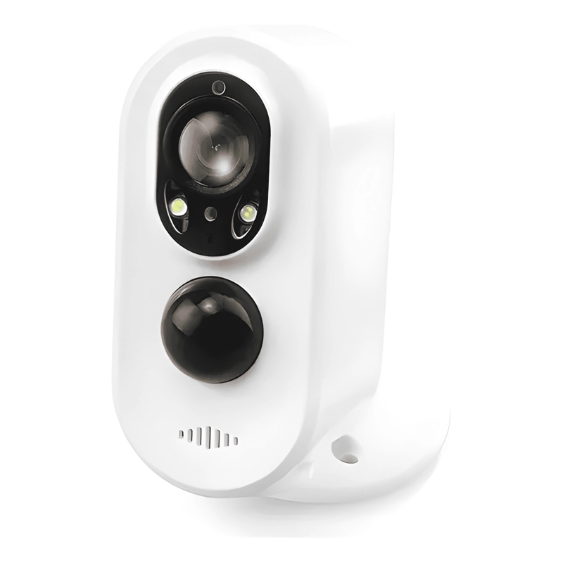 CAMARA WIFI INTELIGENTE IMPERMEABLE TUYA 3.0 MP RECARGABLE - 3