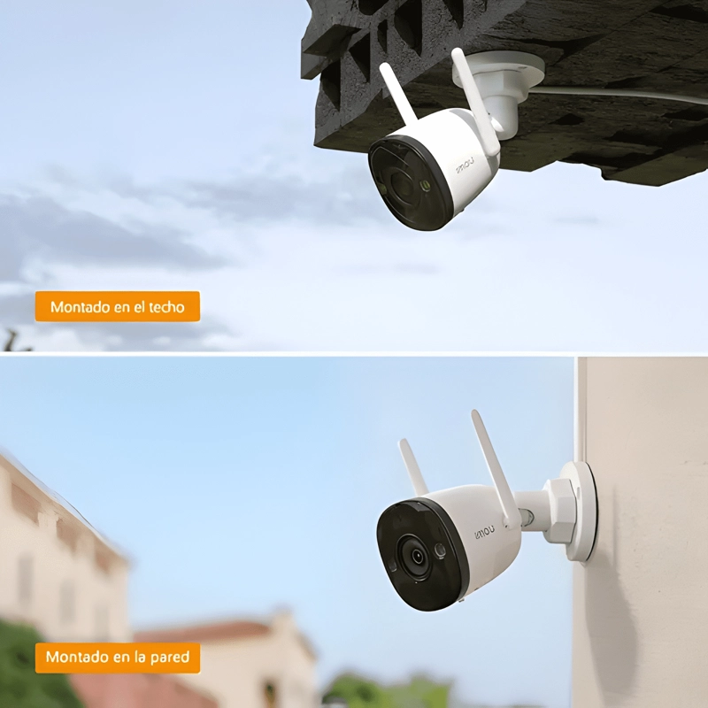 IMOU SEGURIDAD CAMARA BULLET 2E 5MP WIFI EXTERIOR FULL COLOR - 4