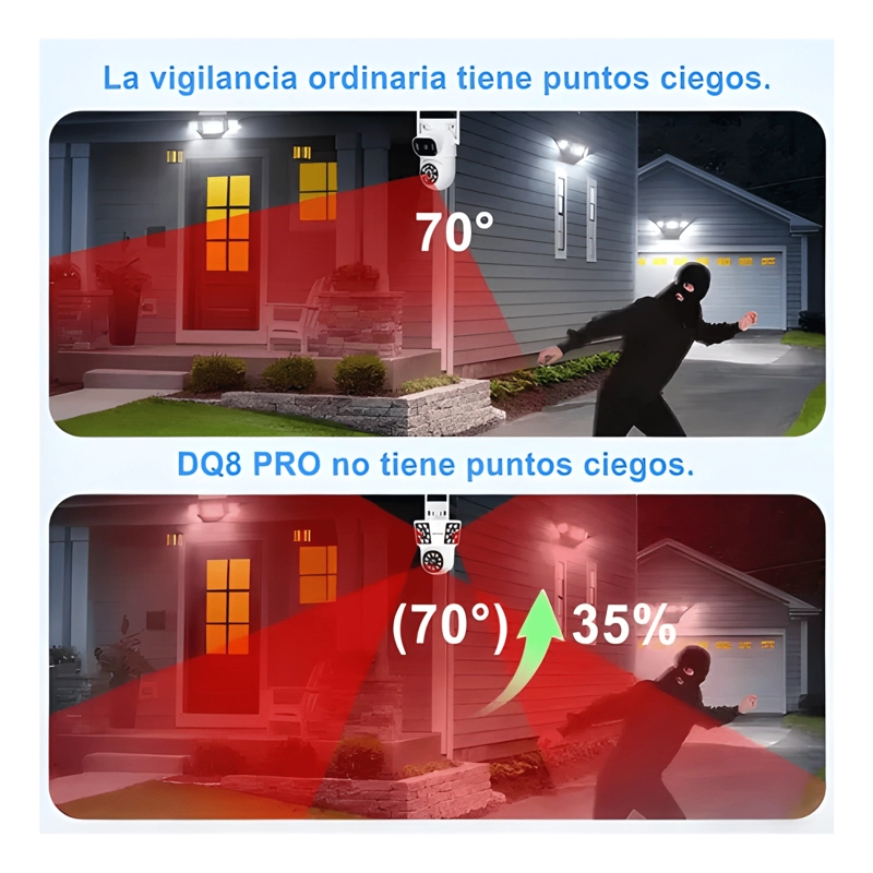 ATSG CÂMERA DE SEGURANÇA WIFI EXTERNA COM TRÊS LENTES ATSG - 4