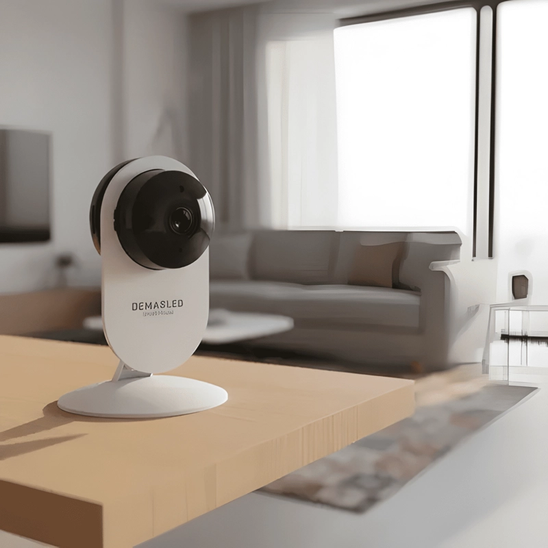 CAMARA DE SEGURIDAD HD 720P SMART WIFI INTERIOR CON AUDIO - 4
