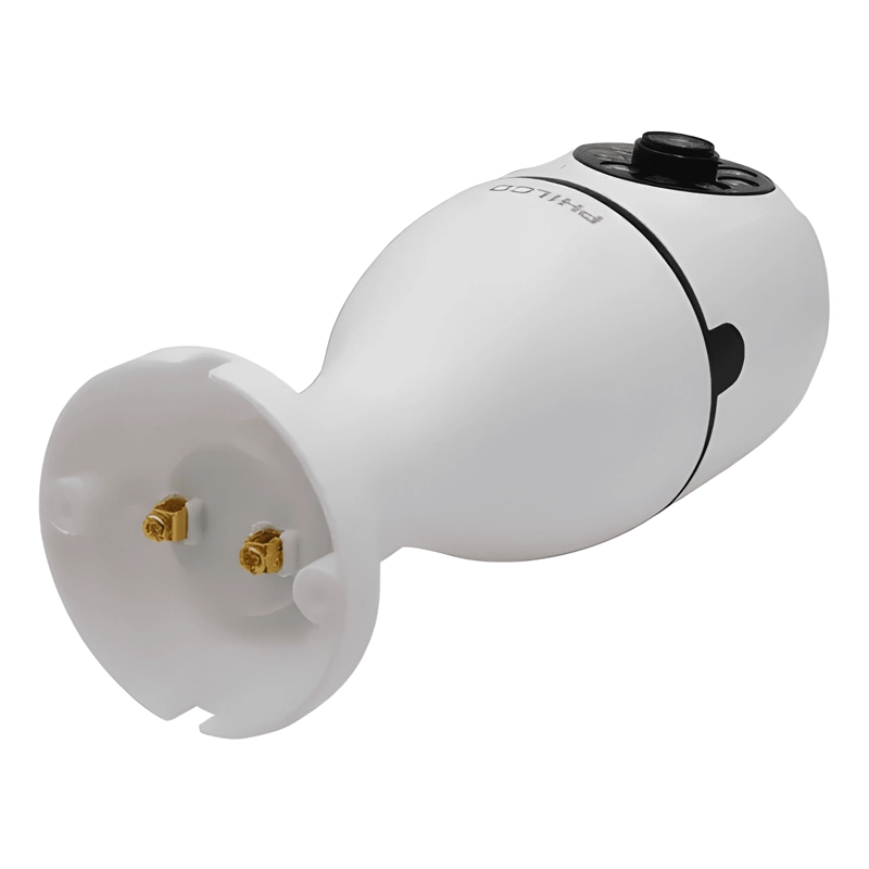 CAMARA SEGURIDAD CCTV WIFI TIPO AMPOLLETA 2MP W9120, BLANCO - 4