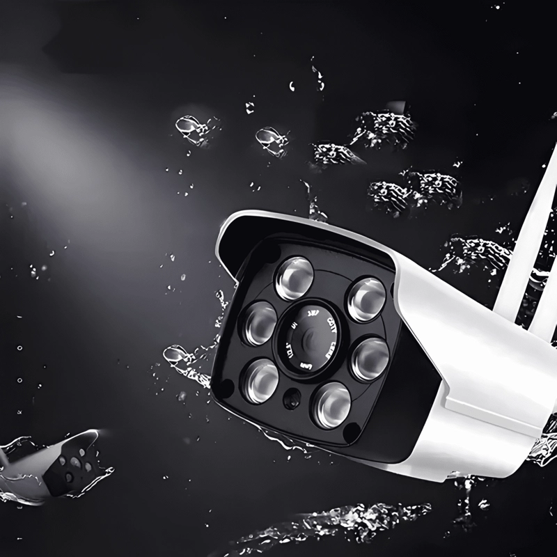 CAMARA IP EXTERIOR INALAMABRICA WIFI 1080 HD +SOPORTE BLANCO - 1