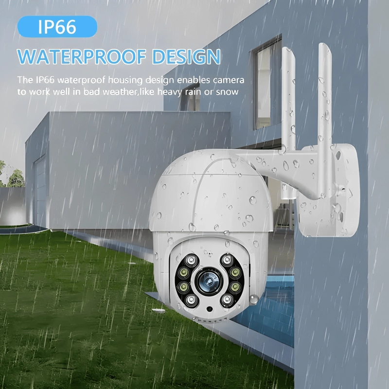 CAMARA SEGURIDAD EXTERIOR WIFI CAMARAS VIGILANCIA IP 4 - 2