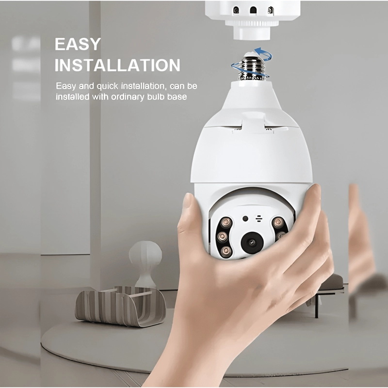 CAMARA DE SEGURIDAD OEM E27 CON RESOLUCION 2MP BLANCO - 3