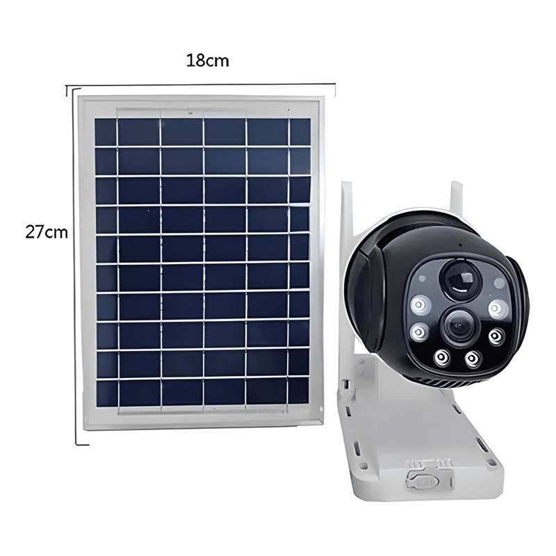 CAMARA SOLAR HD PARA EXTERIORES IP INALAMBRICA 360, SOLAR AI - 3