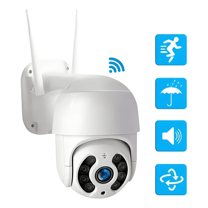 CAMARA IP EXTERIOR WIFI INFRARROJA FULL HD - 4