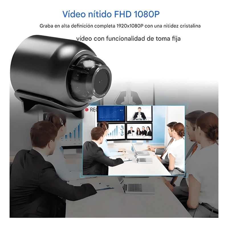 CAMARA MINI WIFI 1080P HD CON VISION NOCTURNA - 3