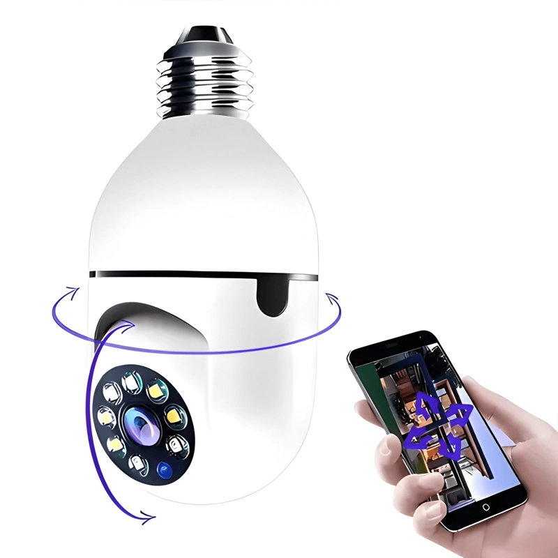 CAMARA ESPIA IP WIFI DOMO SEGUIMIENTO INTELIGENTE BLANCO - 1