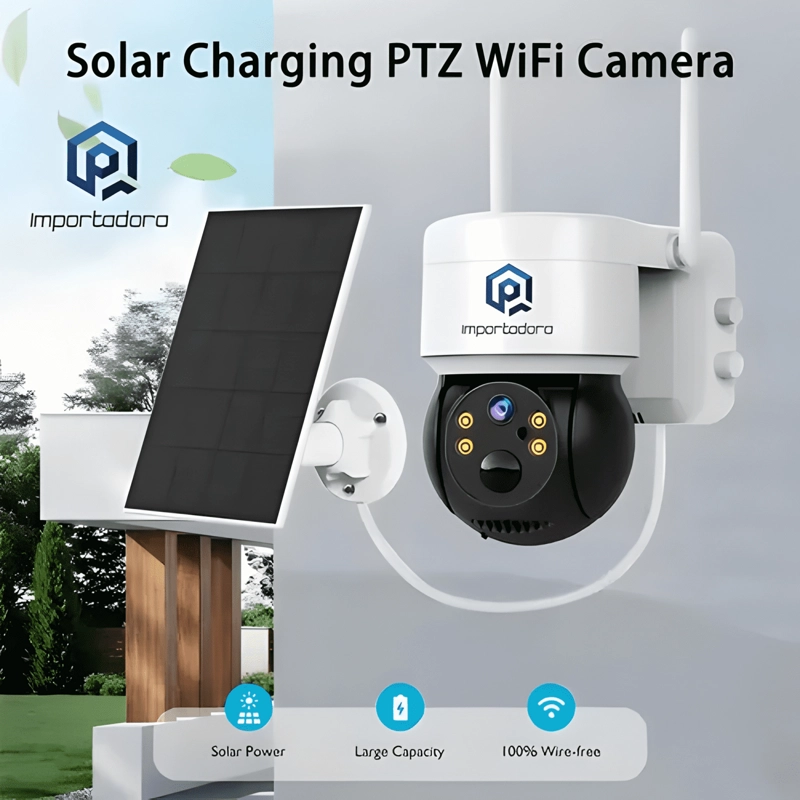 CAMARA DOMO QP-JK-Q66 SOLAR 1080P EXTERIOR INALAMBRICA - 4