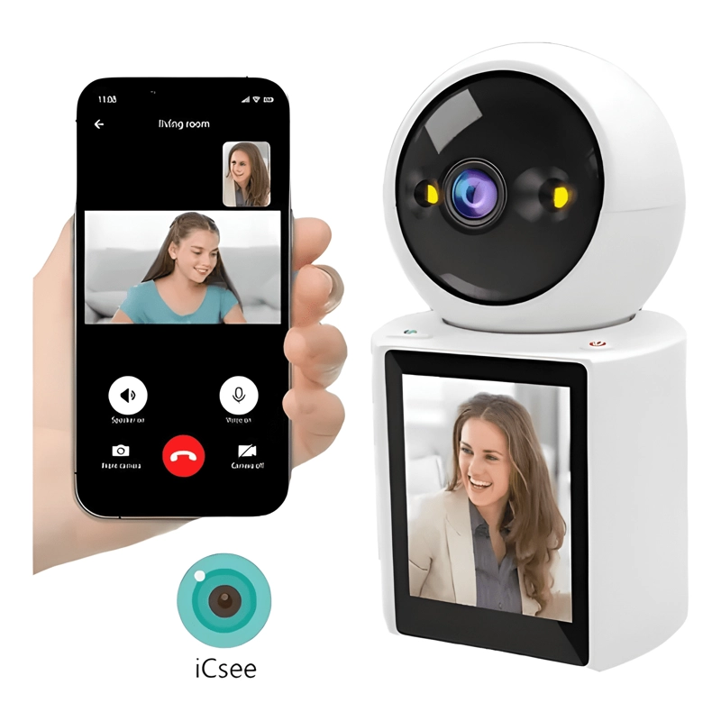 CAMARA ICSEE HD 1080P PTZ WIFI PARA VIGILANCIA INTERIOR - 2