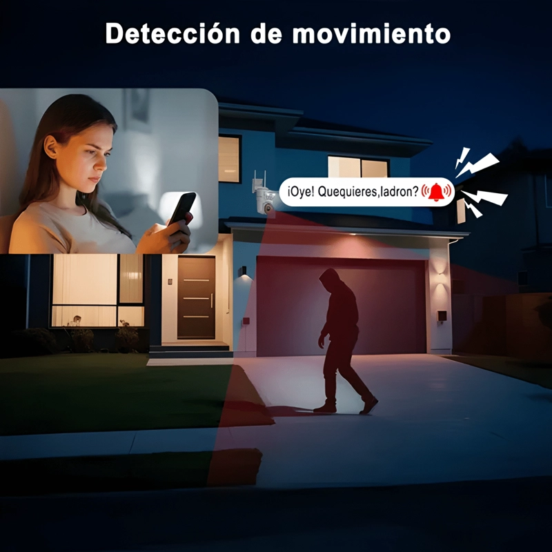 ATSG CAMARA DE SEGURIDAD DOBLE PANTALLA WIFI IP 360 FULL PRO - 3