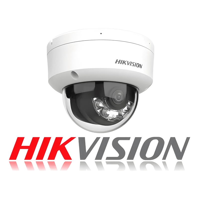 CAMARA IP ANTIVANDALICA HIKVISION CON MICROFONO BLANCO - 1