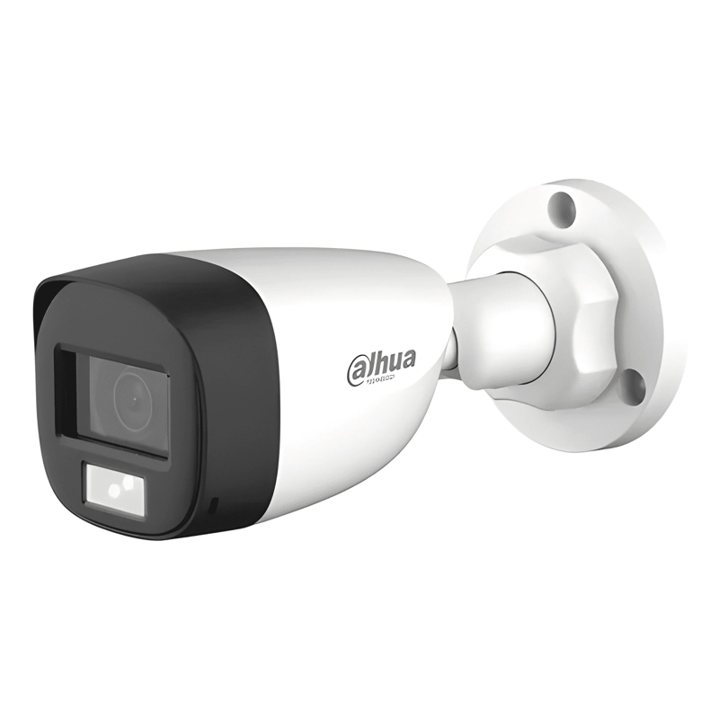 CAMARA BULLET 2MP ILUMINACION DUAL FULLCOLOR 2.8MM BLANCO - 1