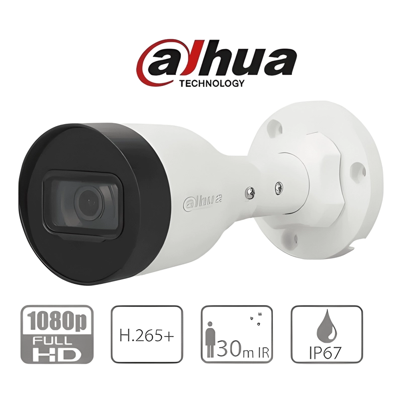 CAMARA IP DAHUA 2MP BULLET IPC-HFW1230S1P EXTERIOR POE 1080P - 2