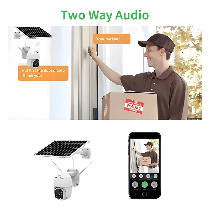 CAMARA IP SOLARWORLD DOMO 360° WI-FI EXTERIOR 1080P VISION - 1