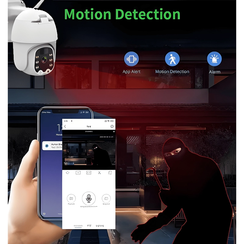 CAMARA IP SOLARWORLD DOMO 360° WI-FI EXTERIOR 1080P VISION - 2