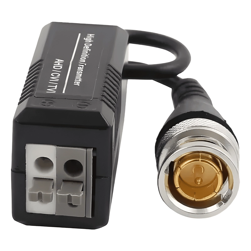 VIDEO BALUN PASIVO PARA CAMARAS CCTV 1 PAR NEGRO - 2