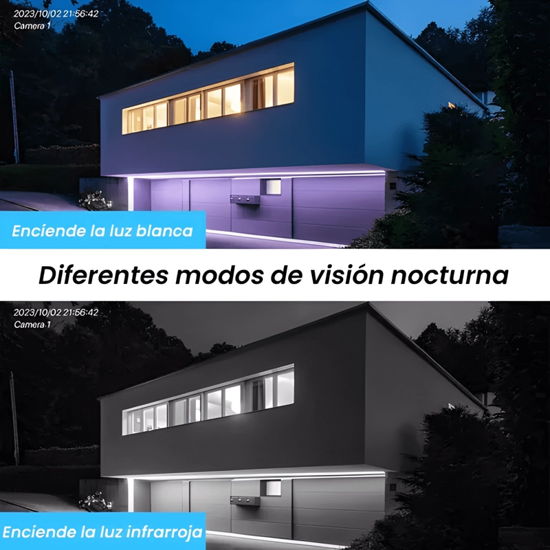 CAMARA IP SMART WIFI HD INFRARROJO EXTERNO Y INTERNO - 2