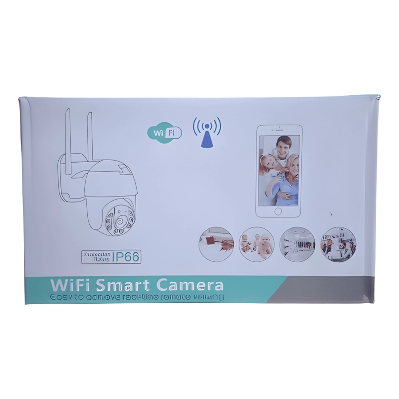 CAMARA IP WIFI EXTERIOR HD 1080P ZOOM ASESORIA INSTALACION - 1