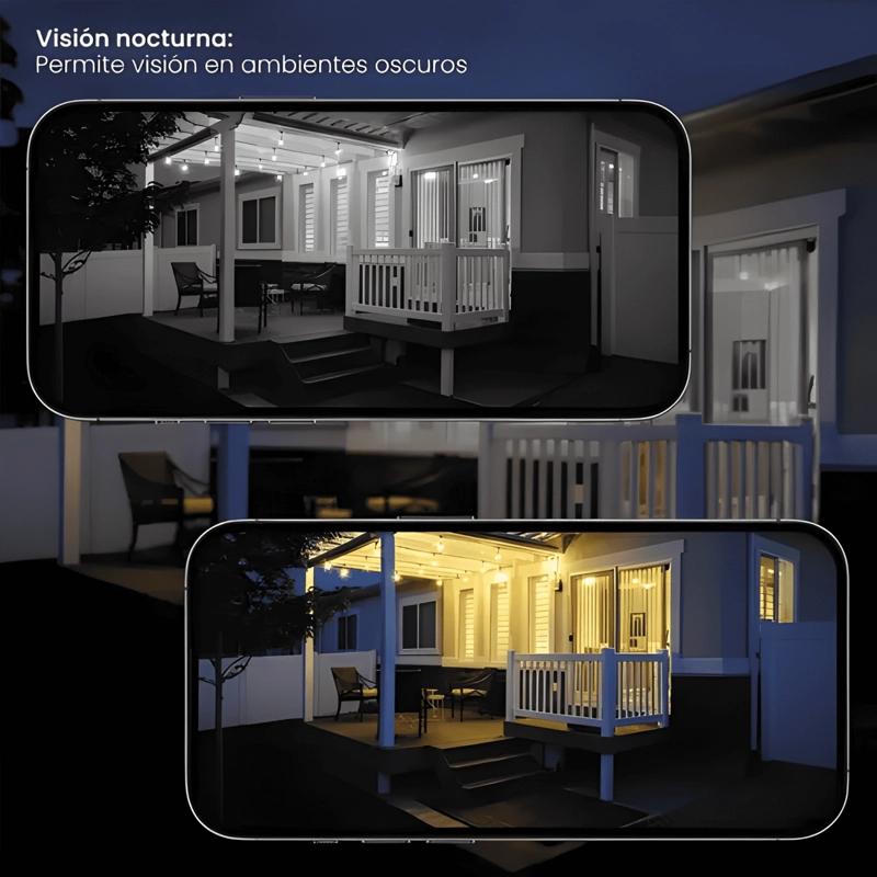 CAMARA DE SEGURIDAD IMPERMEABLE WIFI 5G 2MP GUARDPRO X5 LEVO - 3