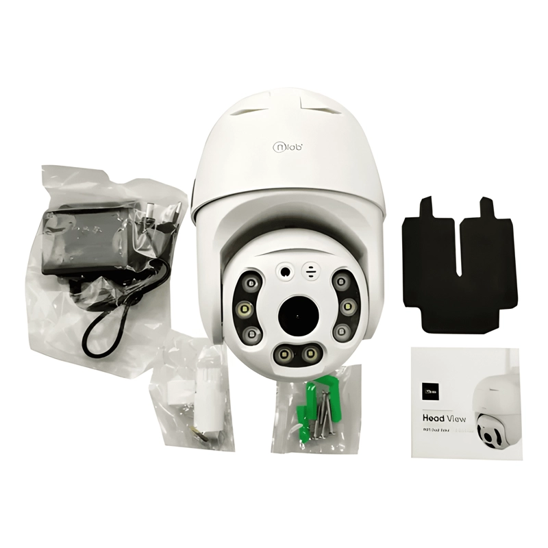 CAMARA DE SEGURIDAD IP MLAB HEAD VIEW 9259 1080P BLANCO - 4