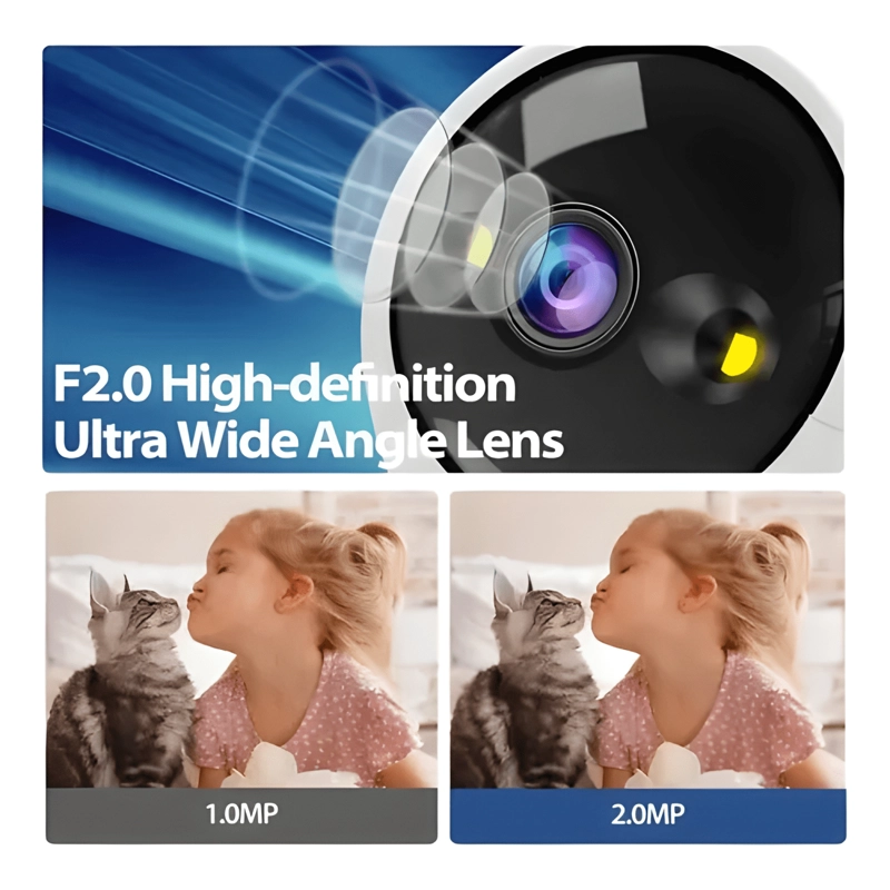 CAMARAS DE SEGURIDAD WIFI VIDEOLLAMADA 1080P - 2