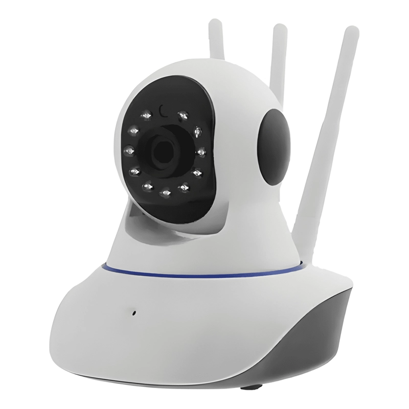CAMARA SEGURIDAD WIFI IP360 INFRARROJO SENSOR 3 ANTENA 1080P - 4
