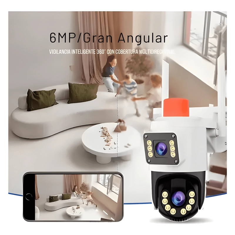 CAMARA DE VIGILANCIA JT-9689U CON ALTA DEFINICION NEGRO - 1