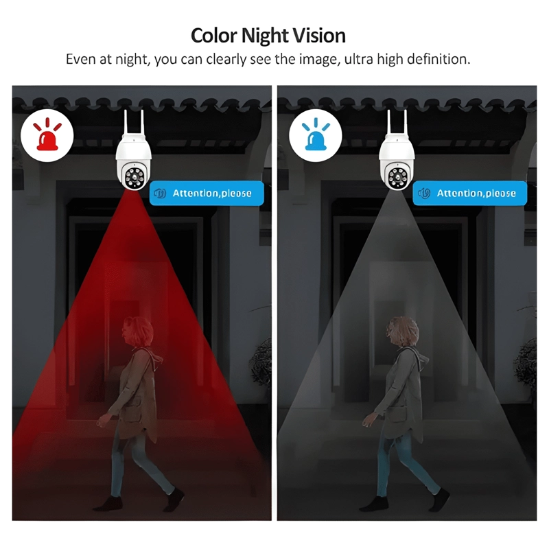 CAMARA IP CON MOVIMIENTO INFRARROJO WIFI CON - 2