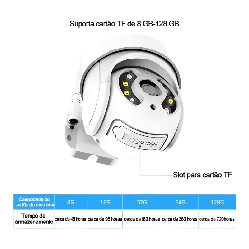 PACK X2 CAMARA IP WIFI EXTERIOR 1080P INALAMBRICA H/20H PLUS - 4