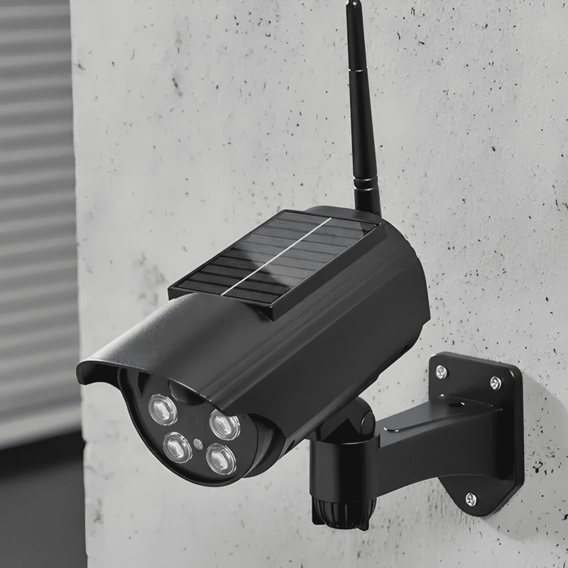 CAMARA FALSA TIPO DOMO CCD CON LUZ LED SEGURIDAD - 1