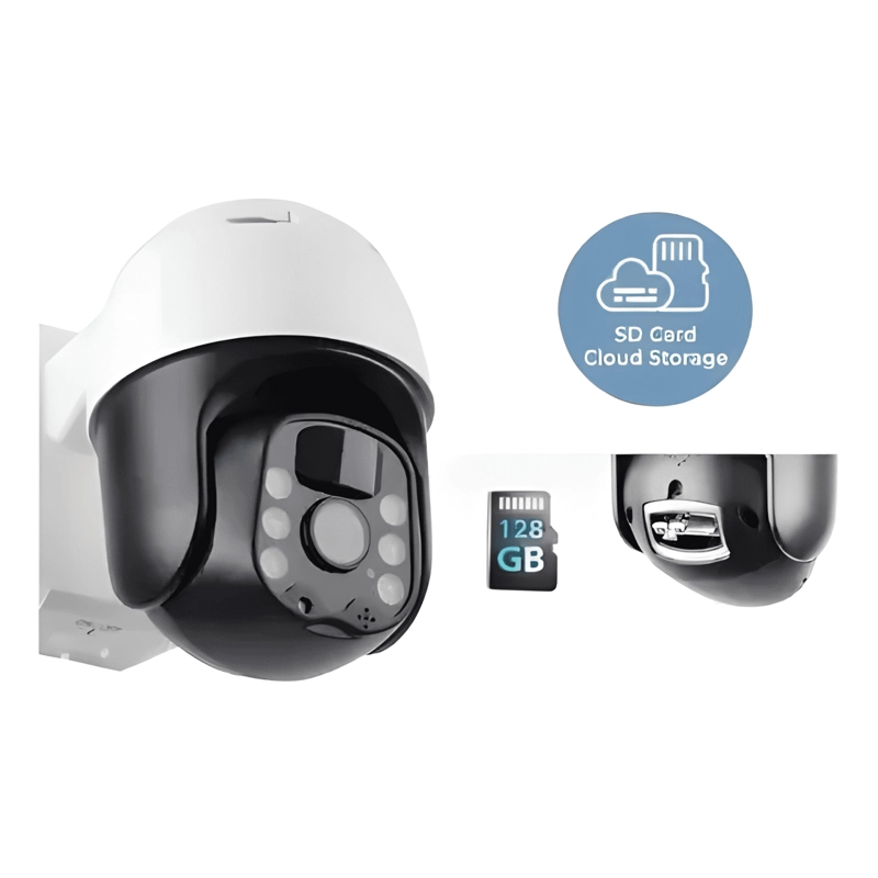 CAMARA H D PTZ SOLAR 5MP IP67 WIFI CON MOVIMIENTO - 3