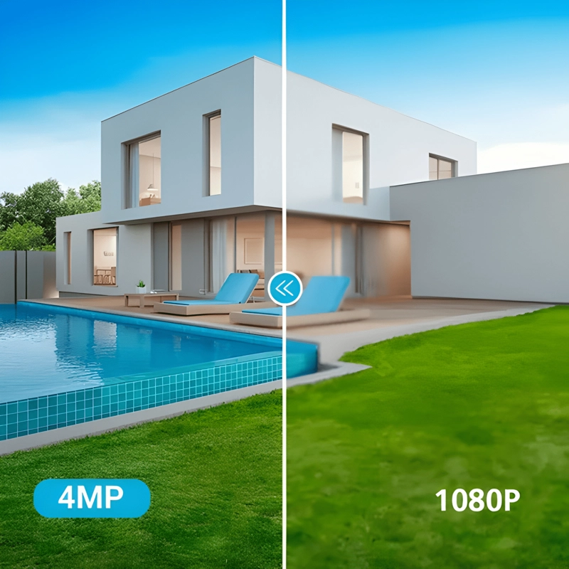 CAMARA DE SEGURIDAD KOLKE PTZ 4MP 2.4G INALAMBRICA VISION - 2